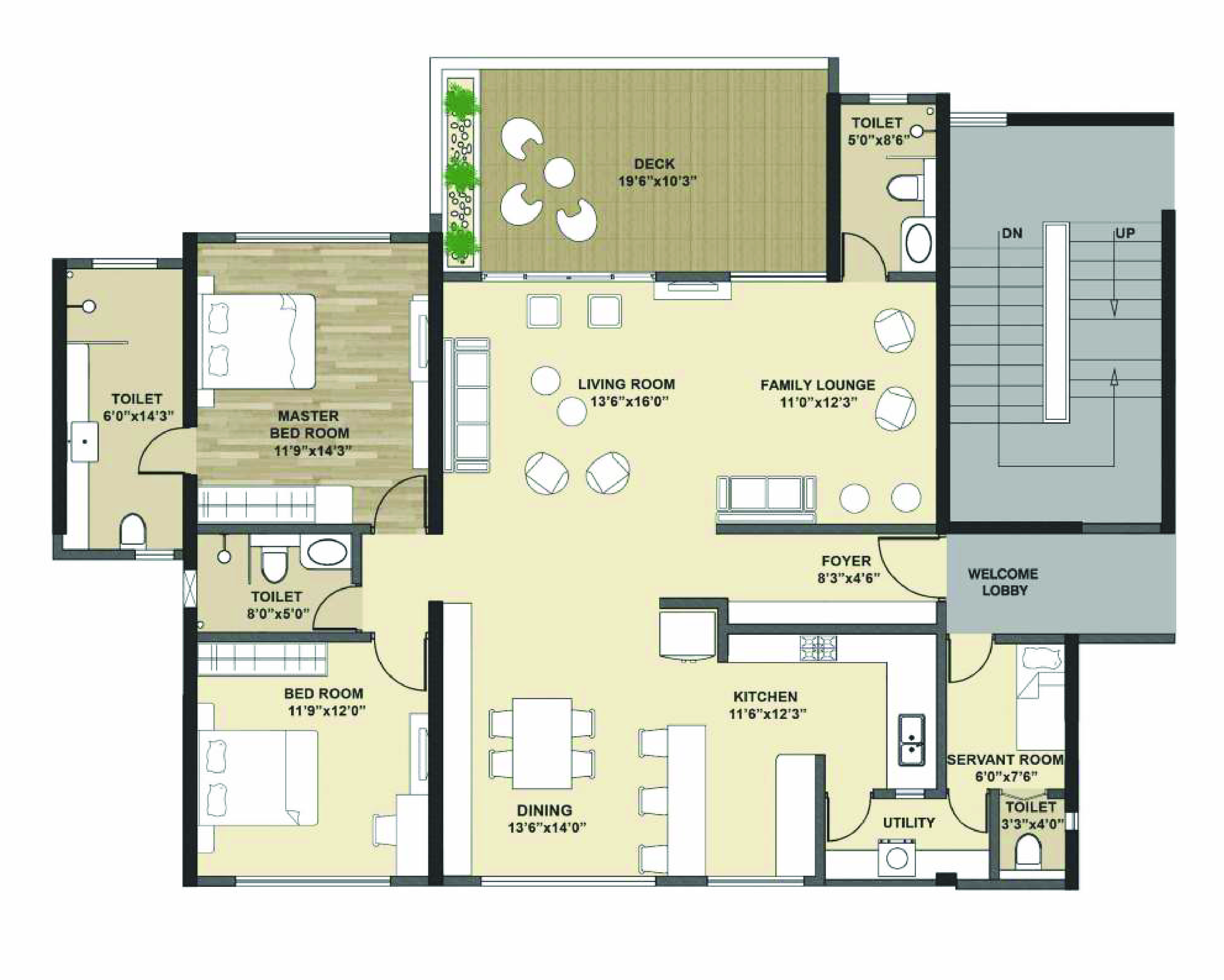 Master Floor Plan
