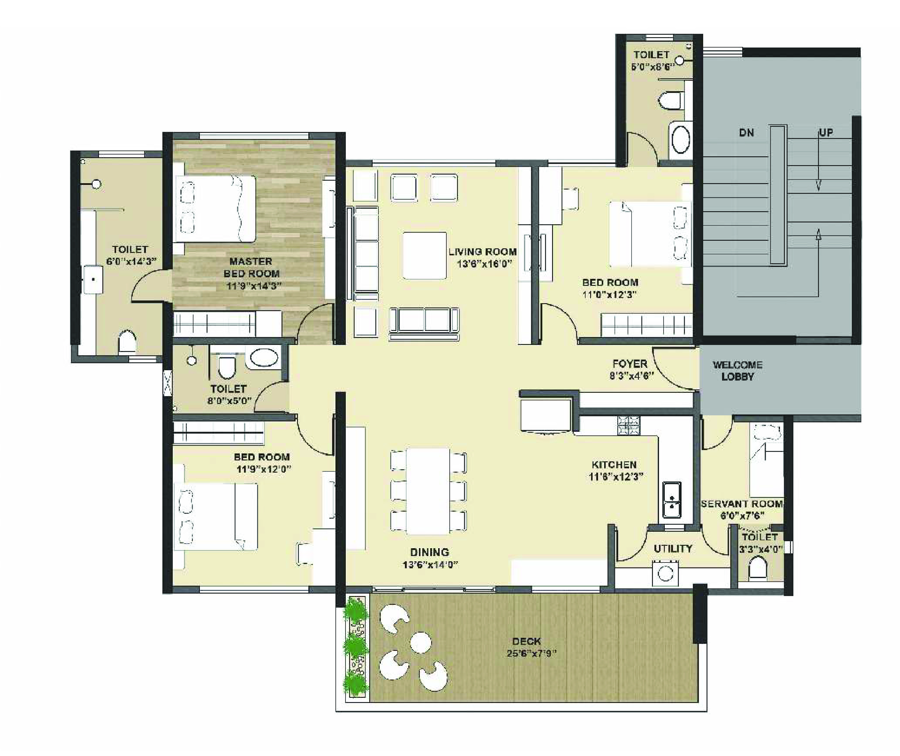 Master Floor Plan