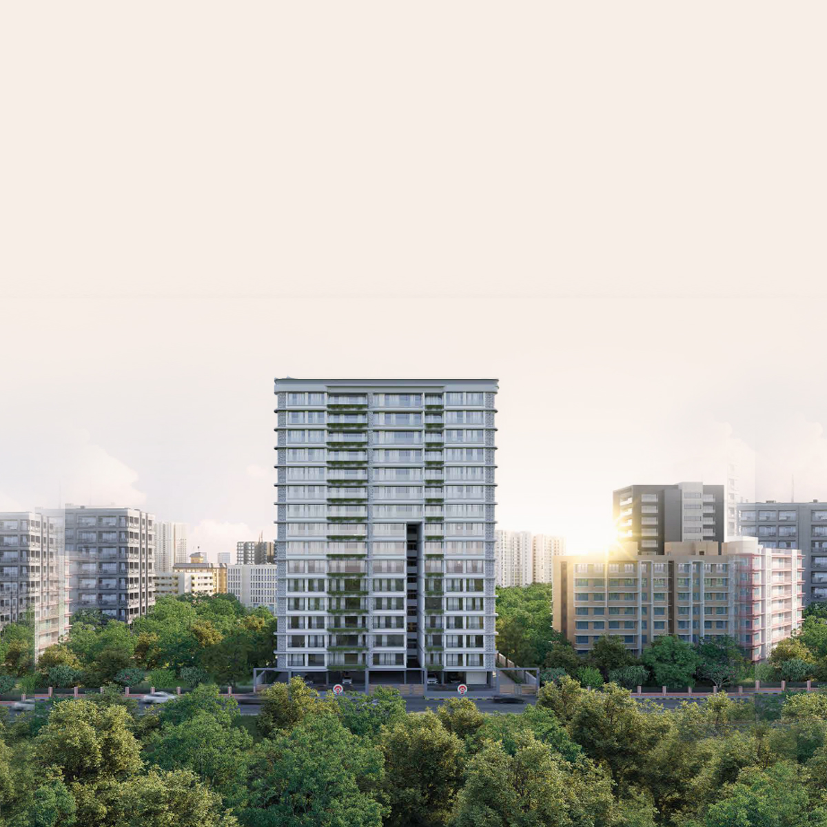 Ajmera Eden mobile banner