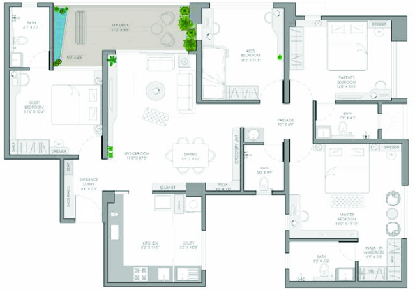 Master Floor Plan