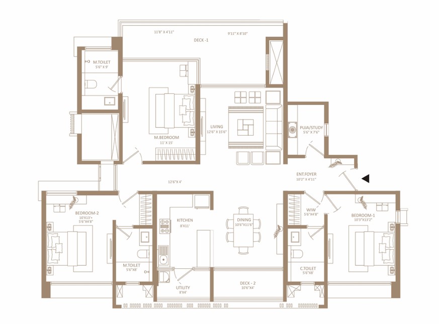 Master Floor Plan